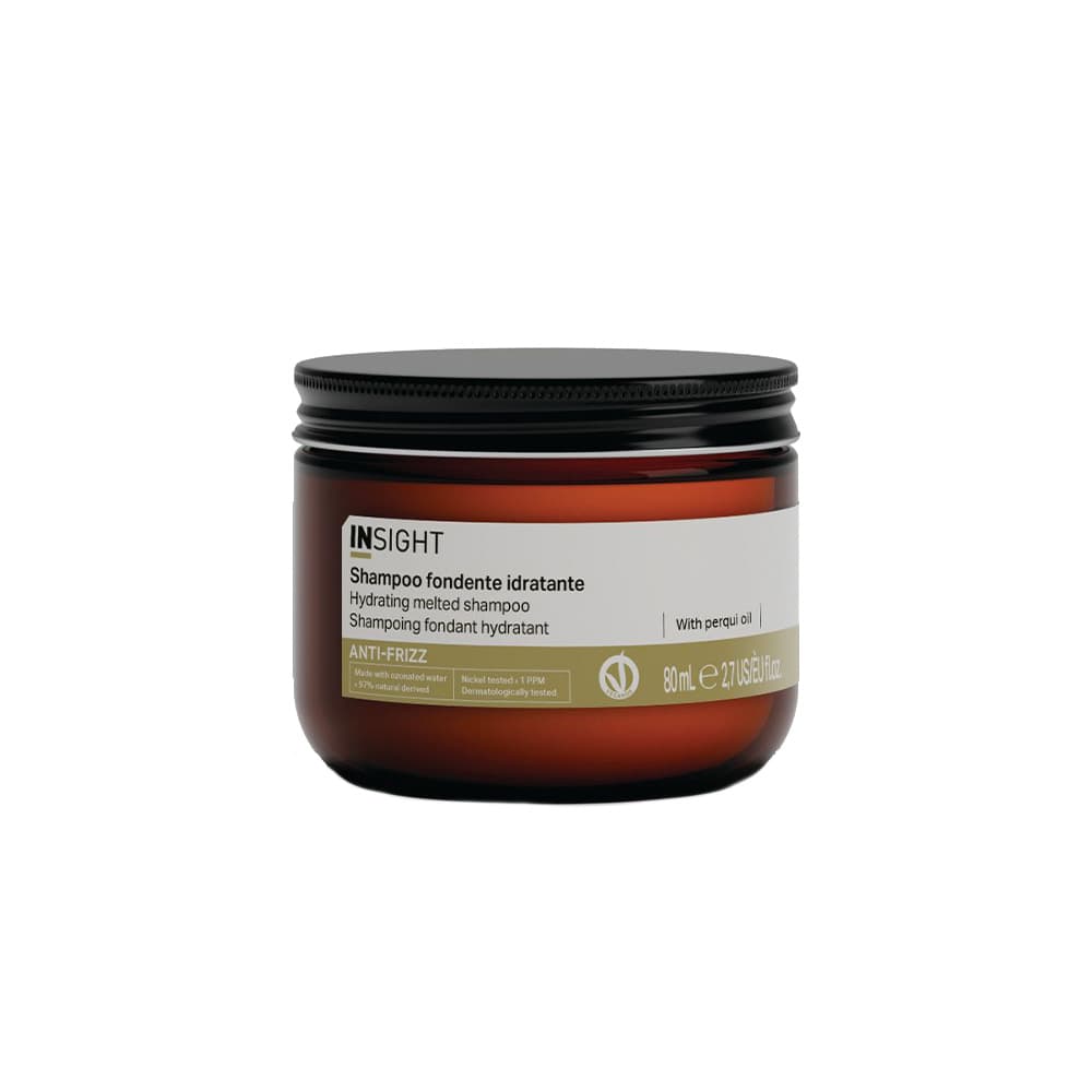 InSight Anti-Frizz Hydrating melted shampoo, skoncentrowany szampon o stałej konsystencji do włosów puszących