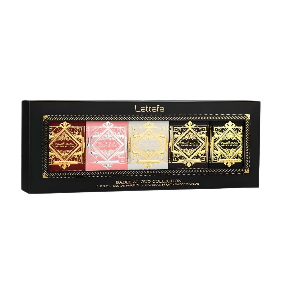 Badee Al Oud Collection zestaw miniaturowych wód perfumowanych