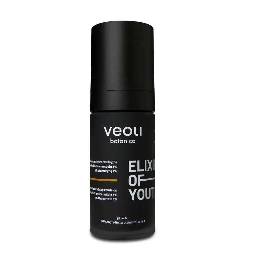 Elixir of Youth, emulsyjne serum rozjaśniająco-odżywcze