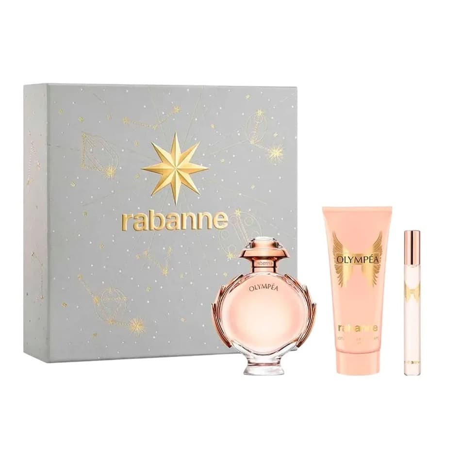 Olympea zestaw woda perfumowana spray + balsam do ciała + woda perfumowana (W)