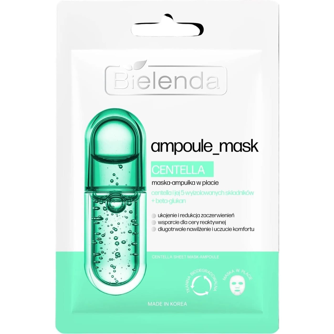 Ampoule Mask Centella, Maska-ampułka w płacie