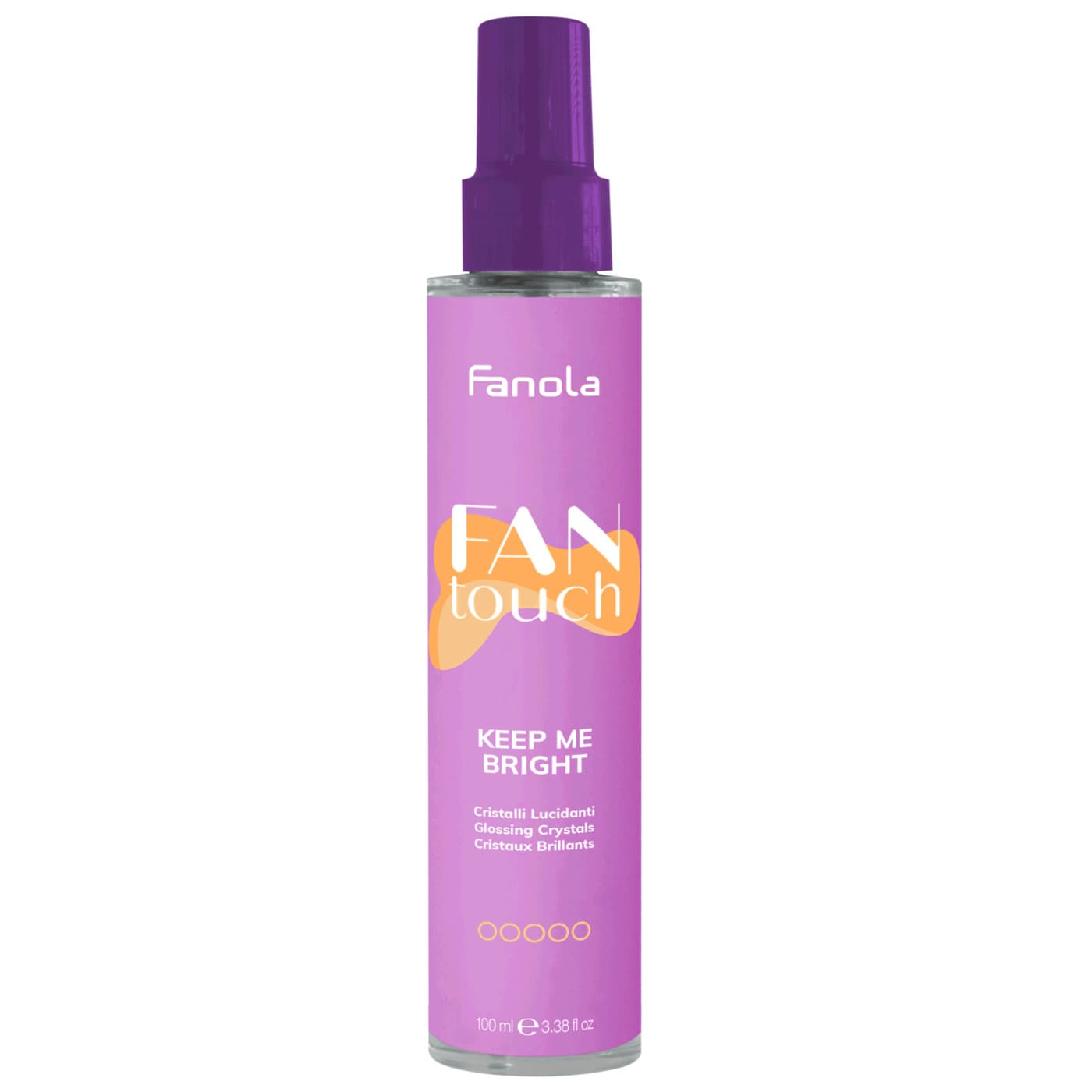 FAN touch KEEP ME BRIGHT spray do nabłyszczania i zmiękczania włosów