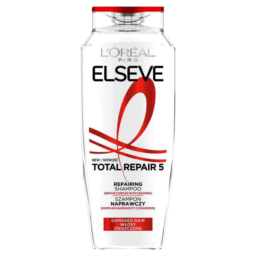 Loreal Elseve Total Repair 5 Szampon naprawczy - Włosy zniszczone