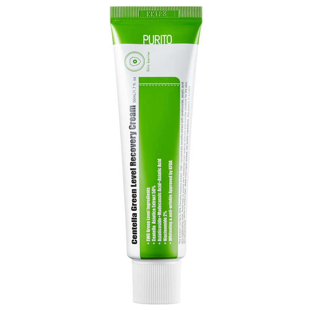Purito Centella Green Level Recovery Cream regenerujący krem na bazie wąkroty azjatyckiej
