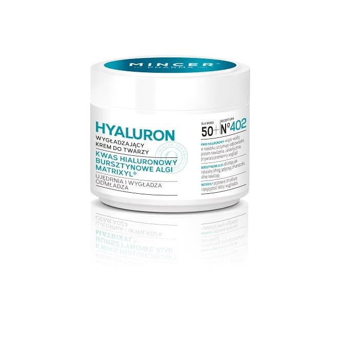 Pharma, Hyaluron 50+, krem wygładzający nr 402