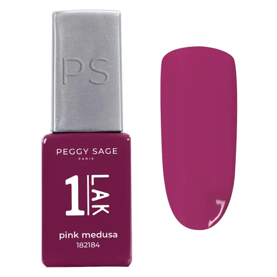 Sage, One-LAK lakier hybrydowy 3w1, pink medusa