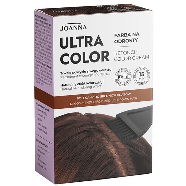 Ultra Color Retouch Farba na odrosty - do średnich brązów