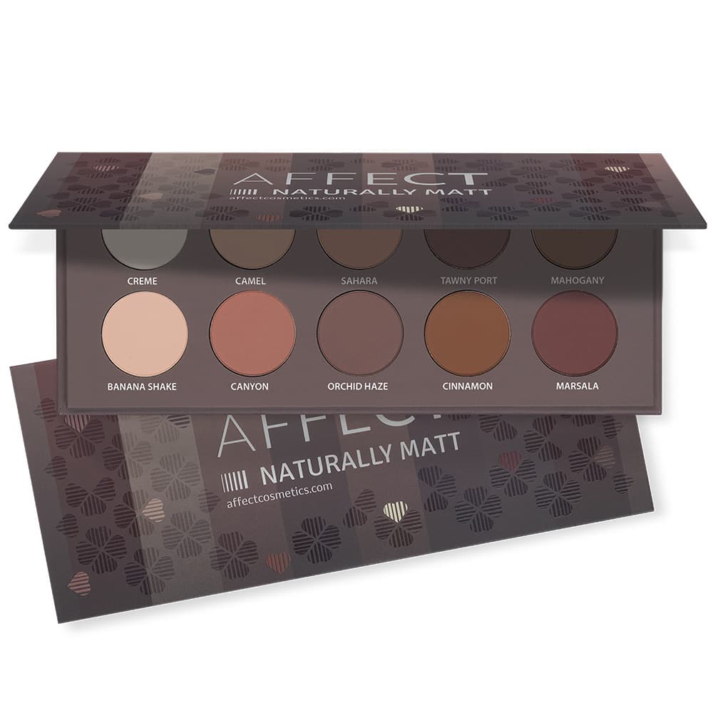 Natural Matt - Paleta 10 matowych cieni do powiek