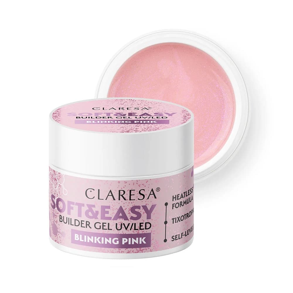 Soft Easy Budujący Żel Do Paznokci Manicure Blinking Pink