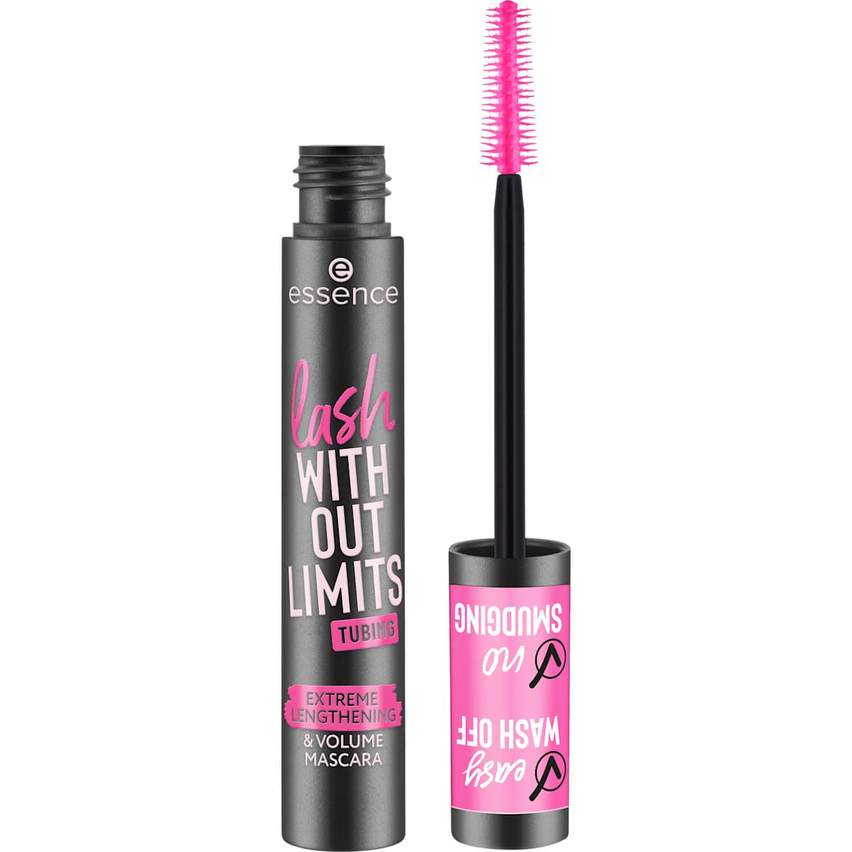 Lash With Out Limits Tusz do rzęs typu tubing pogrubiająco-wydłużający - 04 Black Tubing