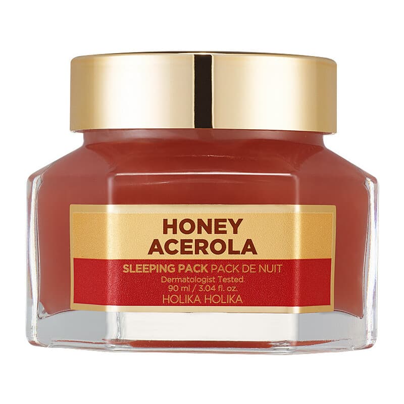 Honey Sleeping Pack, miodowa maseczka na noc z acerolą