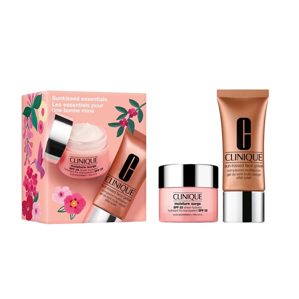 Sunkissed Essentials zestaw nawilżający krem do twarzy + beztłuszczowy żel samoopalający