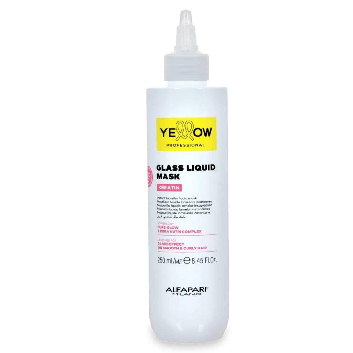 Keratin Glass Liquid Mask, maska wygładzająca do włosów w płynie