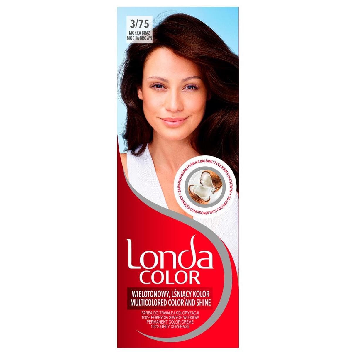 Color, Farba do włosów mokka brąz 3/75