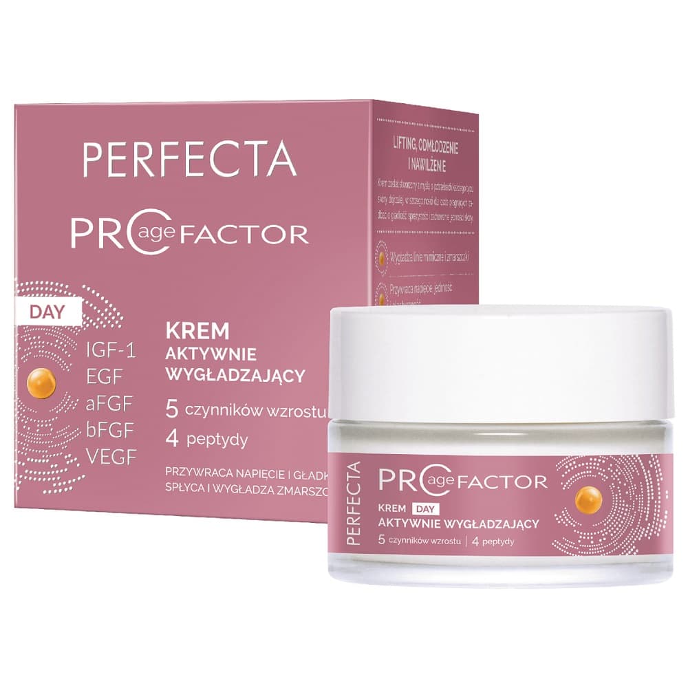 Dax Perfecta Pro Age Factor Krem aktywnie wygładzający do twarzy na dzień