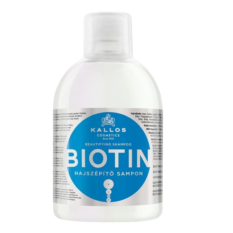 Biotin Beautifying Shampoo szampon rozjaśniający dla połysku i miękkości włosów