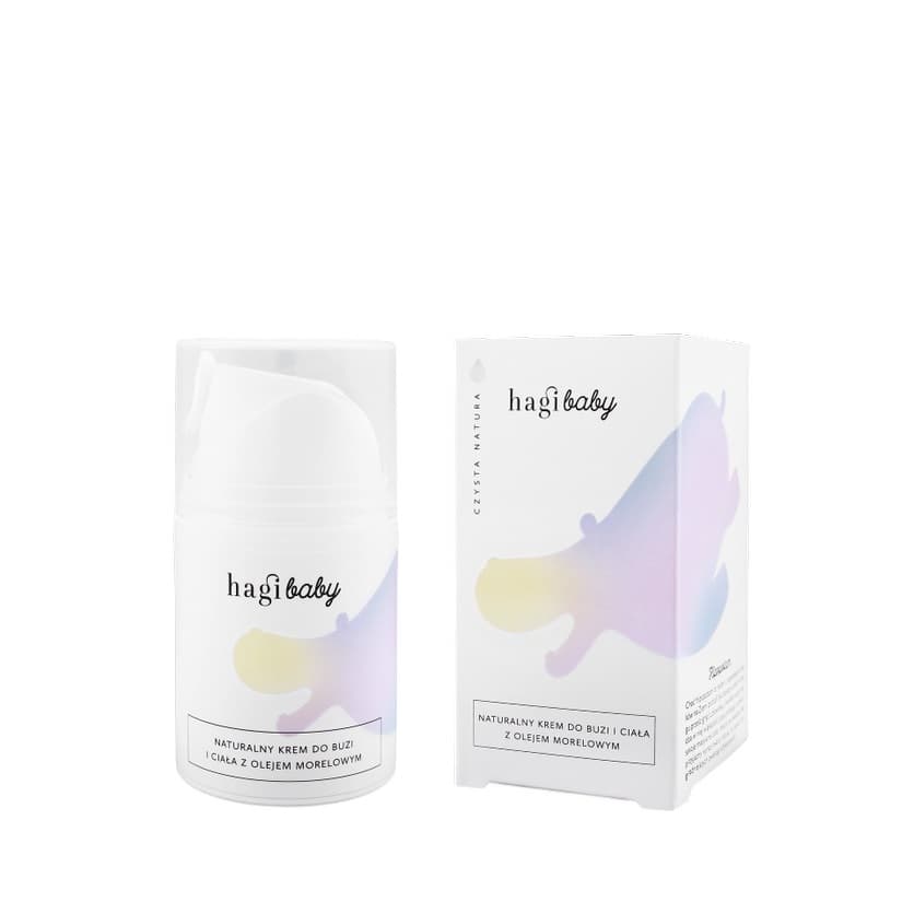 Baby naturalny krem do buzi i ciała dla dzieci z olejem morelowym
