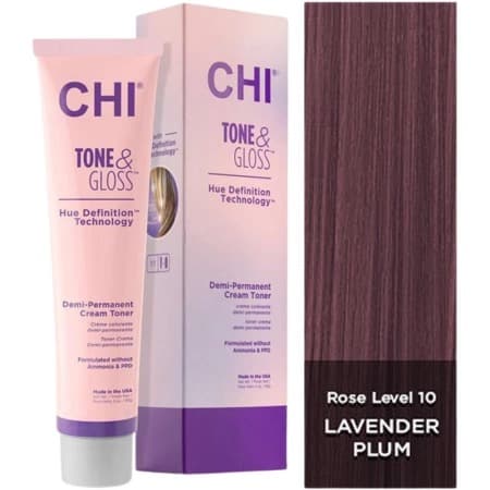 Tone & Gloss, toner do włosów, Lavender Plum