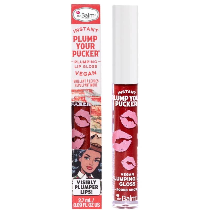 The Balm Instant Plump Your Pucker Plumping Lip Gloss błyszczyk powiększający usta Rodeo Show