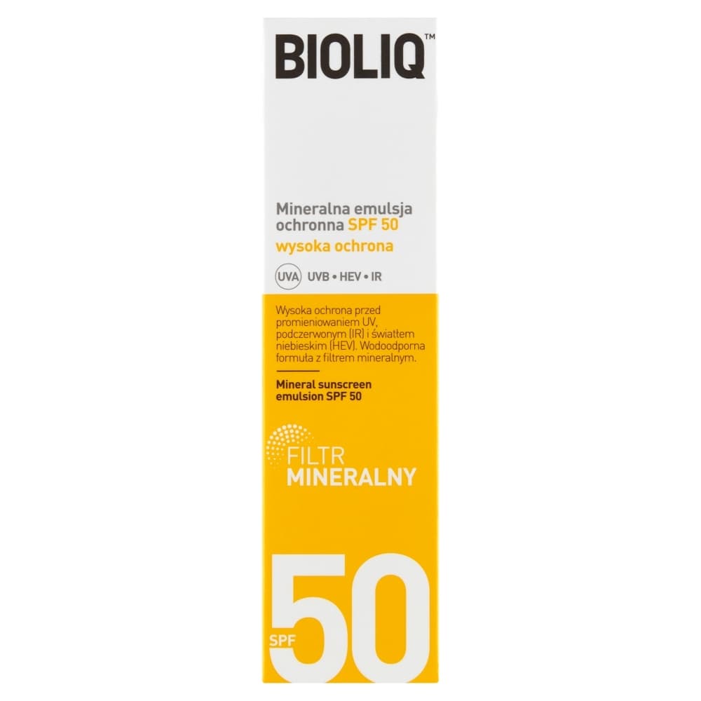 SPF Mineralna Emulsja ochronna SPF50