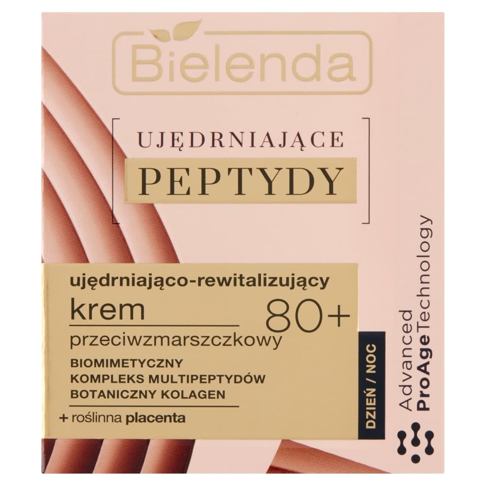 Ujędrniające Peptydy ujędrniająco-rewitalizujący krem przeciwzmarszczkowy 80+ dzień/noc