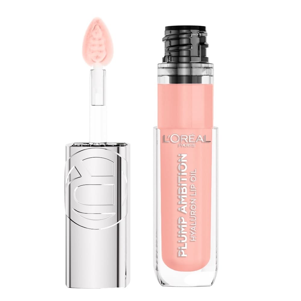 Plump Ambition Lip Oil Błyszczyk do ust nadający objętość z kwasem hialuronowym - 201 Milky Nu