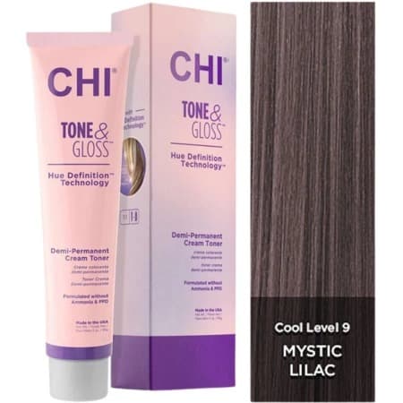Tone & Gloss, toner do włosów, Mystic Lilac
