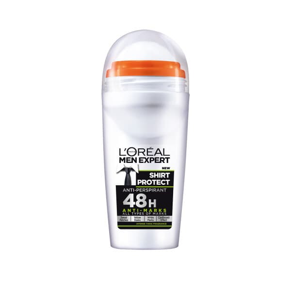 Loreal Men Expert 48h Męski Antyperspirant w Kulce Shirt Protect