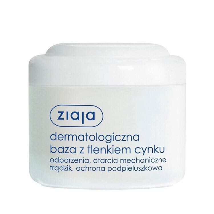 dermatologiczna baza z tlenkiem cynku