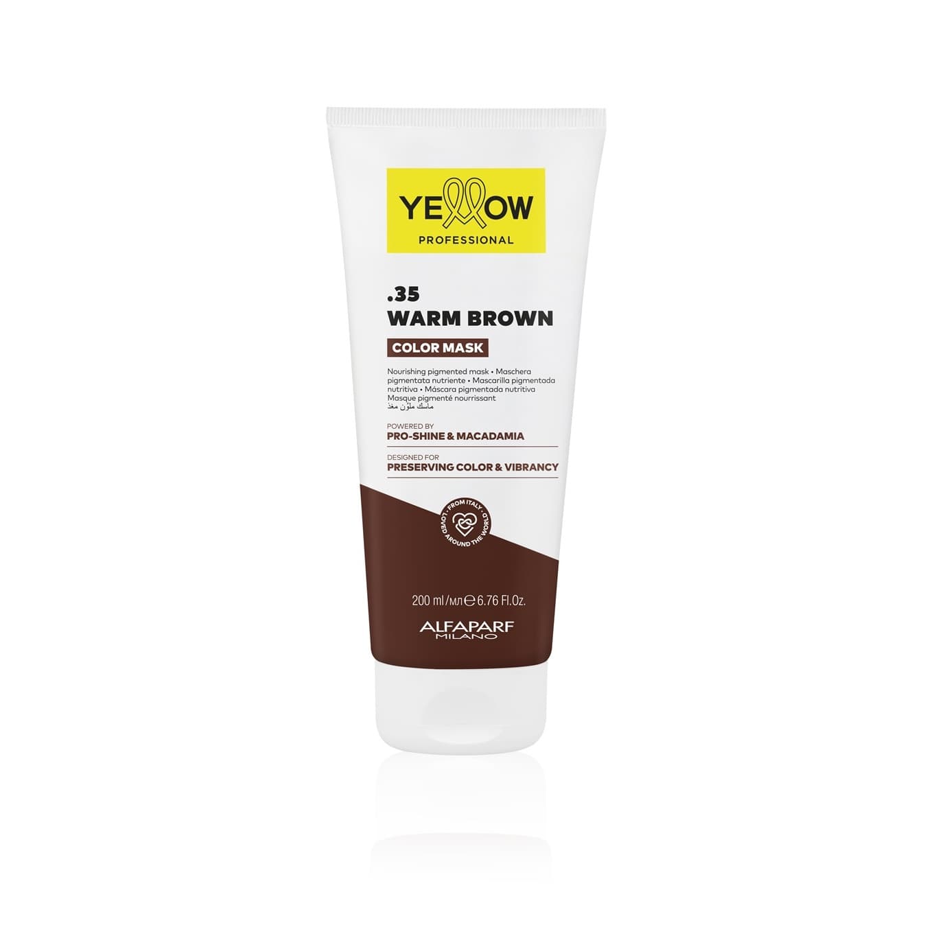 Color Care, pigment maska wzmacniająca kolor, .35 ciepły brąz