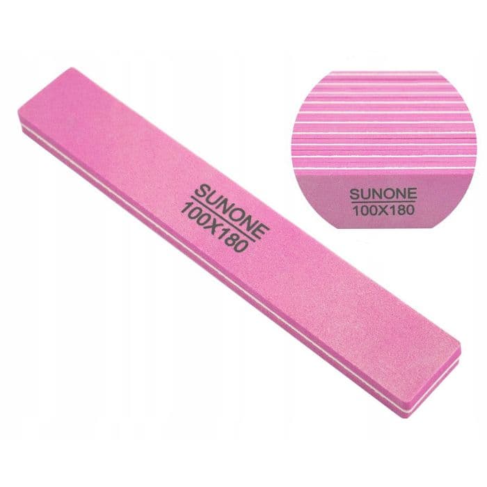 Polerka szeroka do manicure - prosta 100/180