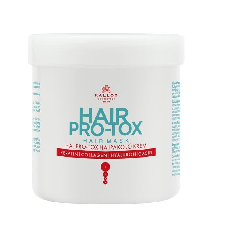 Hair Pro-Tox maska do włosów z keratyną kolagenem i kwasem hialuronowym