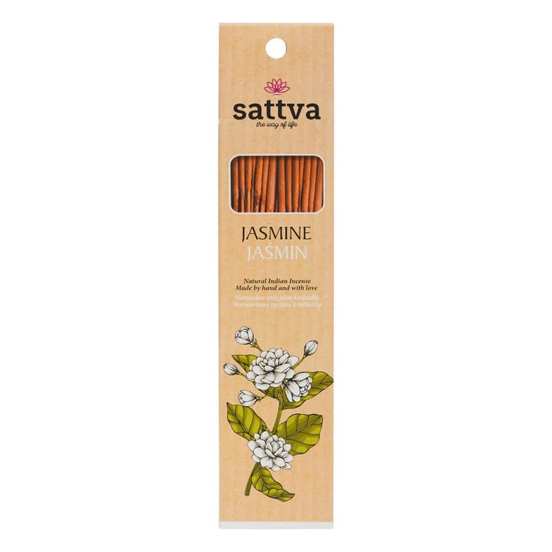 Sattva Natural Indian Incense naturalne indyjskie kadzidełko Jaśmin