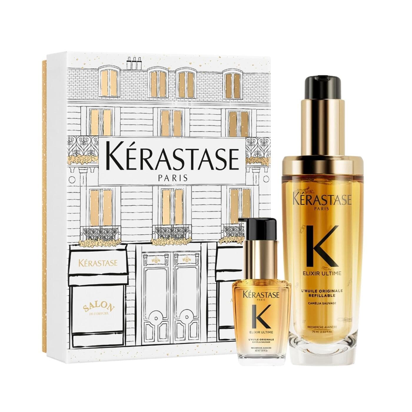 Elixir Ultime Duo, zestaw prezentowy oryginalnych olejków do włosów, +