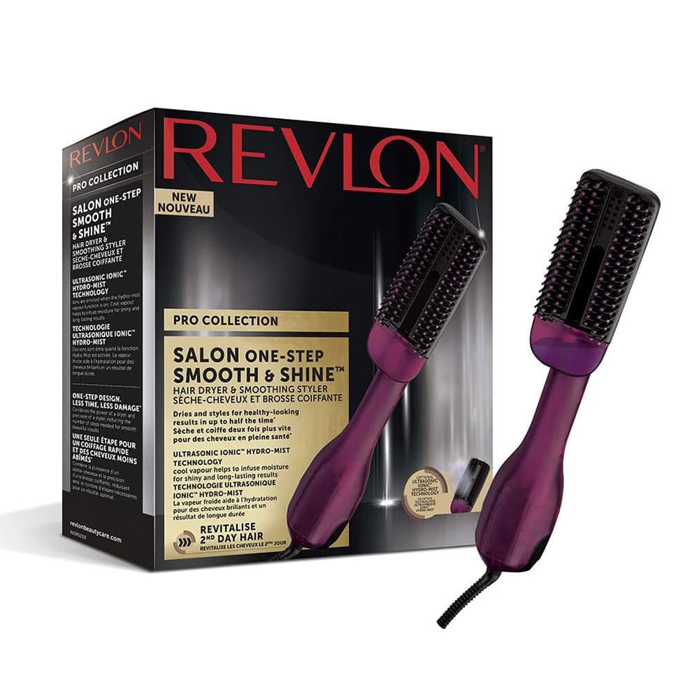 Revlon Smooth&Shine, szczotka z funkcją pary, RVDR5232E