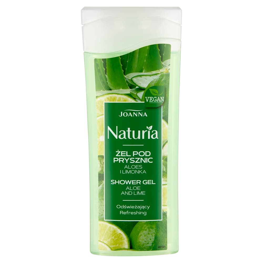 Naturia - Aloe and Lime Shower Gel - Żel pod prysznic - Aloes i Limonka -