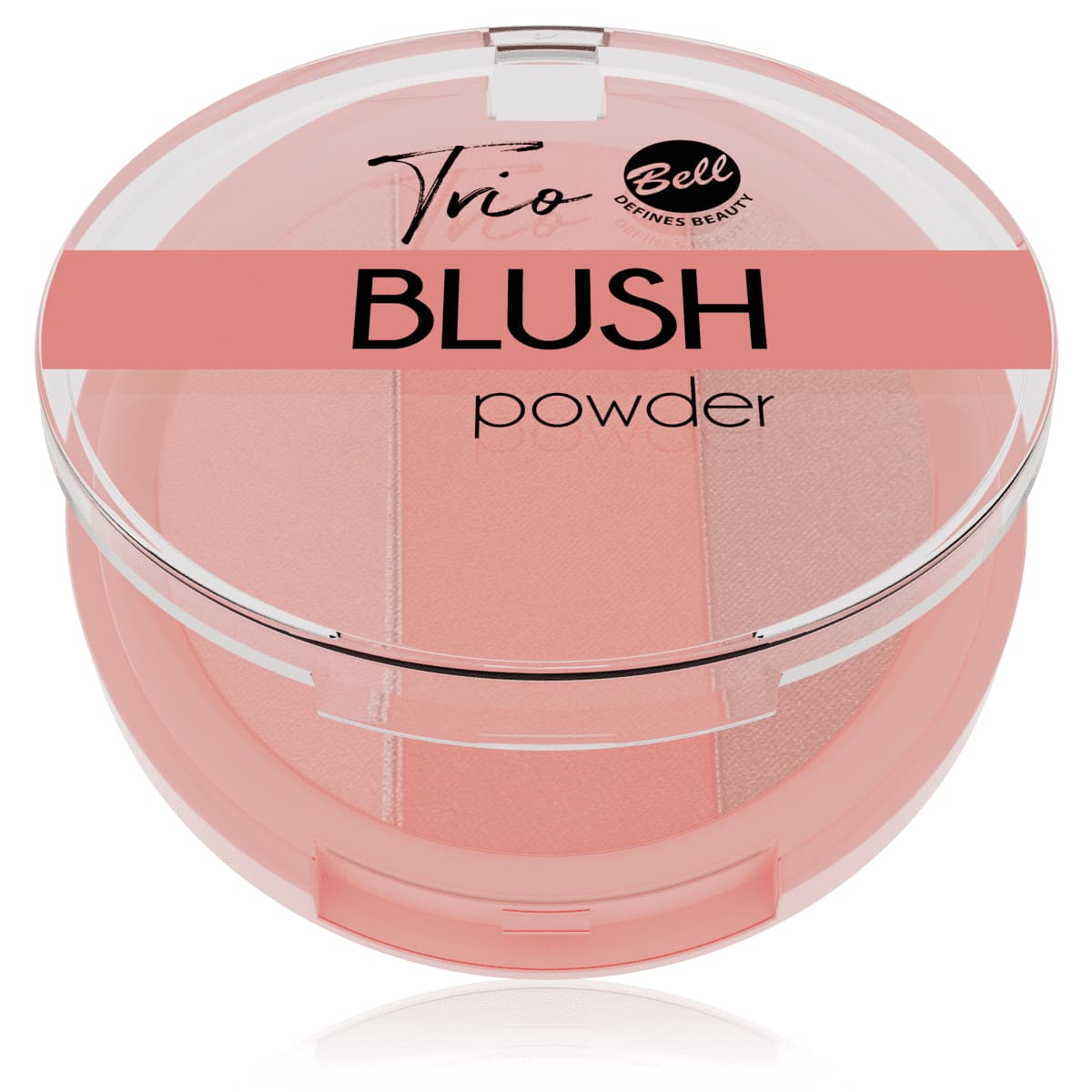 Trio Blush Powder 01 Zestaw do modelowania policzków
