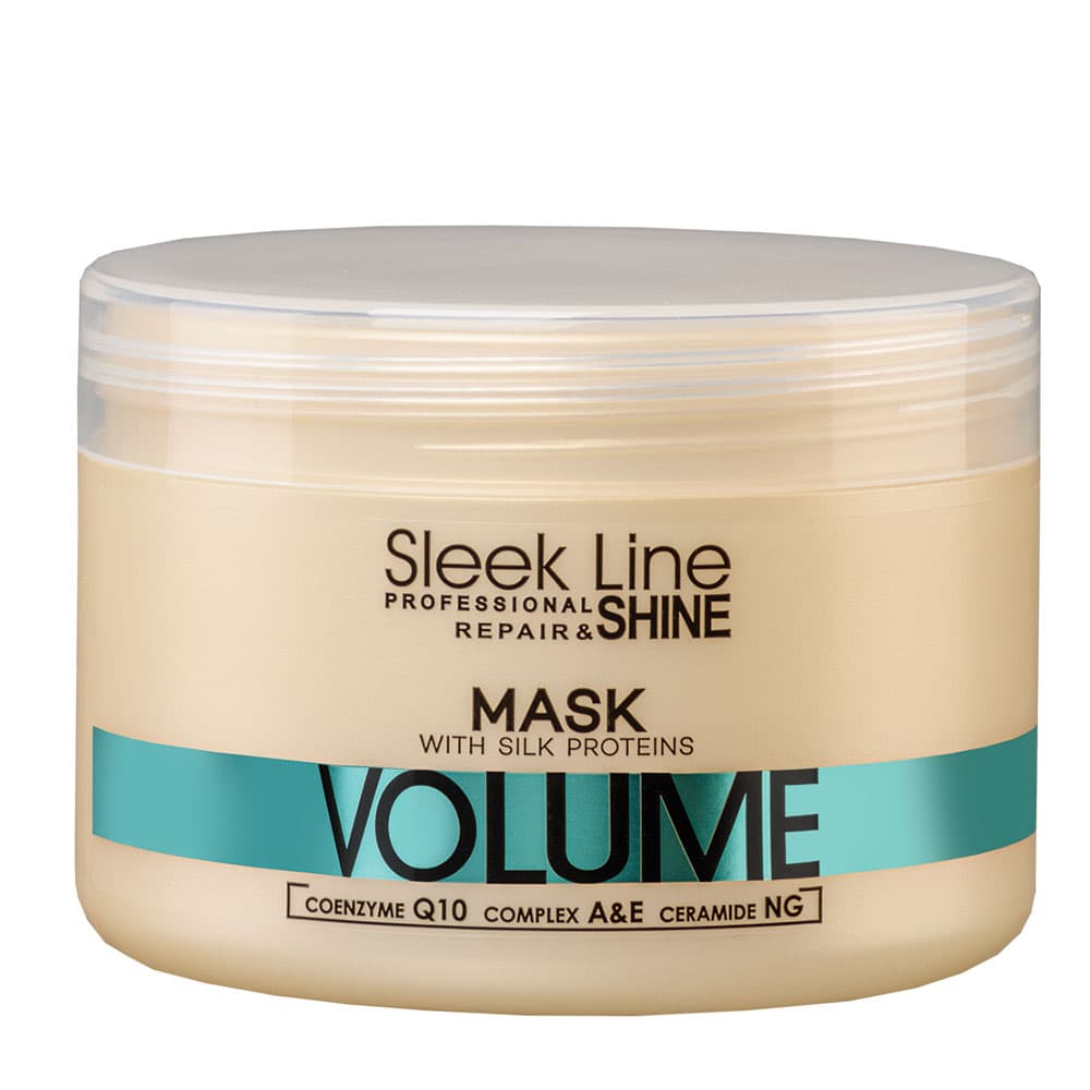 Sleek Line Volume Maska do Włosów