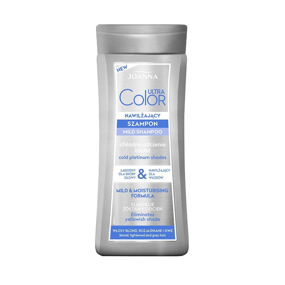 Ultra Color Szampon do włosów nawilżający - chłodne odcienie blond