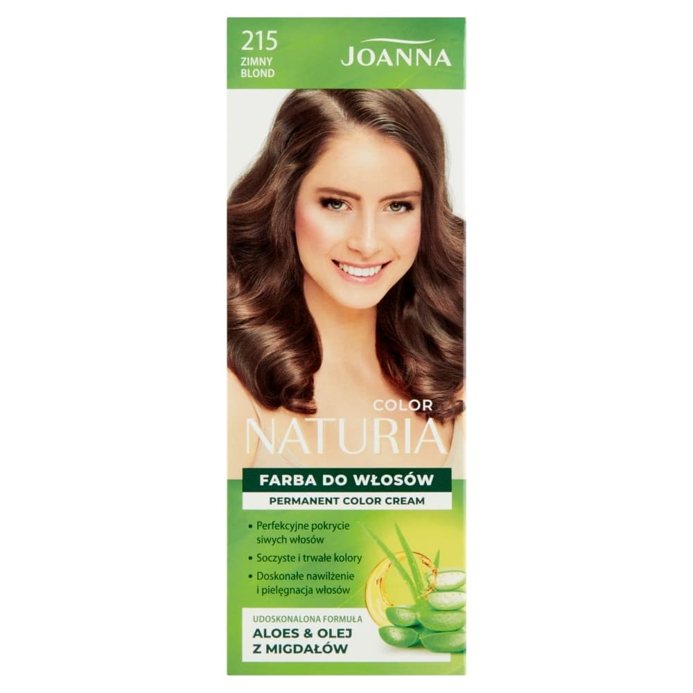 Color Naturia - Permanent Color Cream - Farba do włosów - 215 Zimny Blond