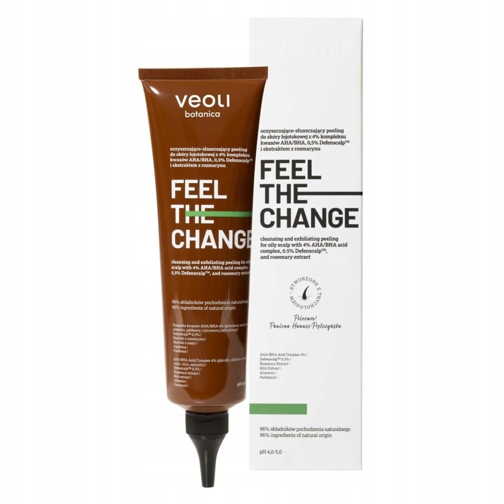 Feel the Change, oczyszczająco-złuszczający peeling do skóry łojotokowej