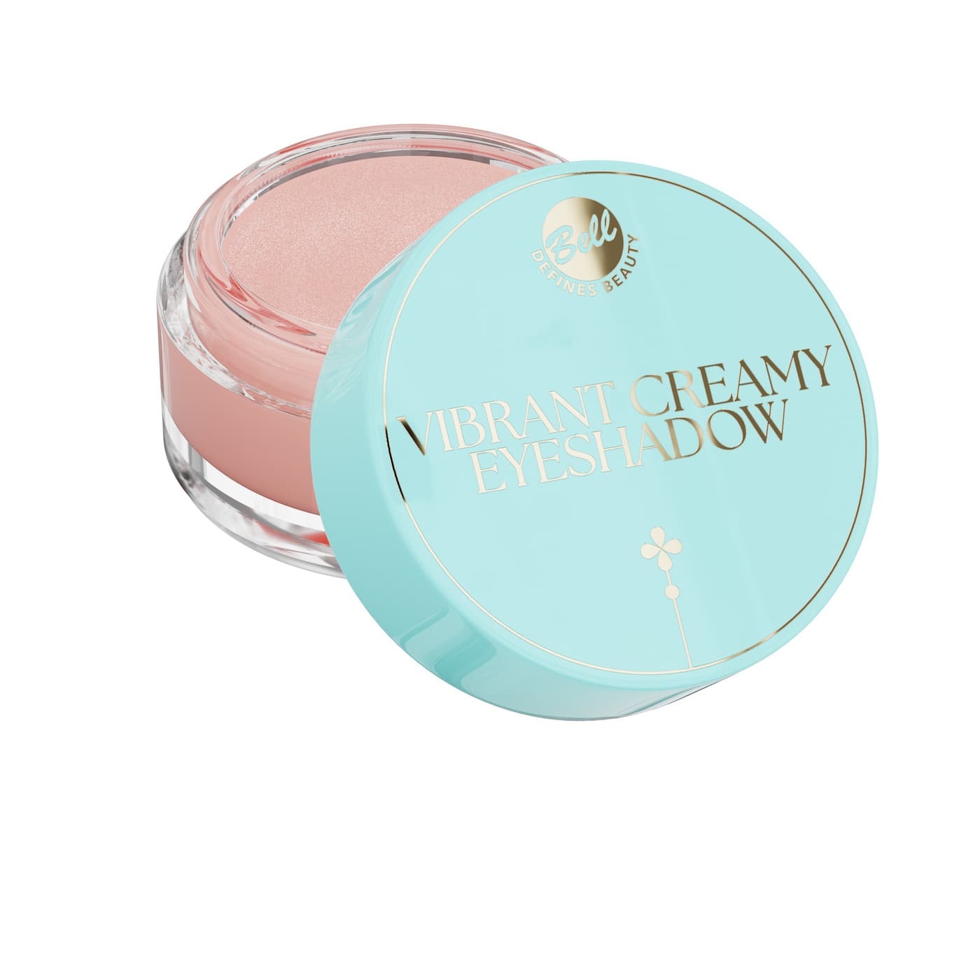 Vibrant Creamy Eyeshadow Cień do powiek, 02 Bride to be