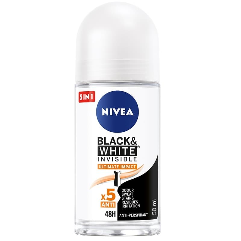 Black White Invisible Ultimate Impact 72H Antyperspirant Damski