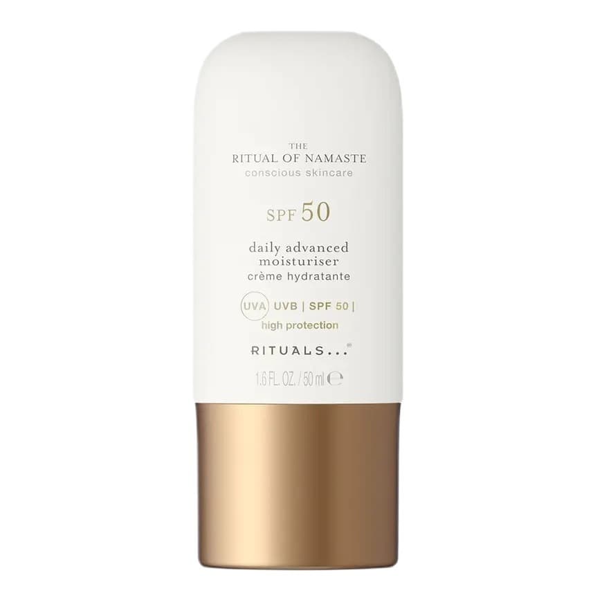 The Ritual of Namaste nawilżający krem do twarzy SPF50