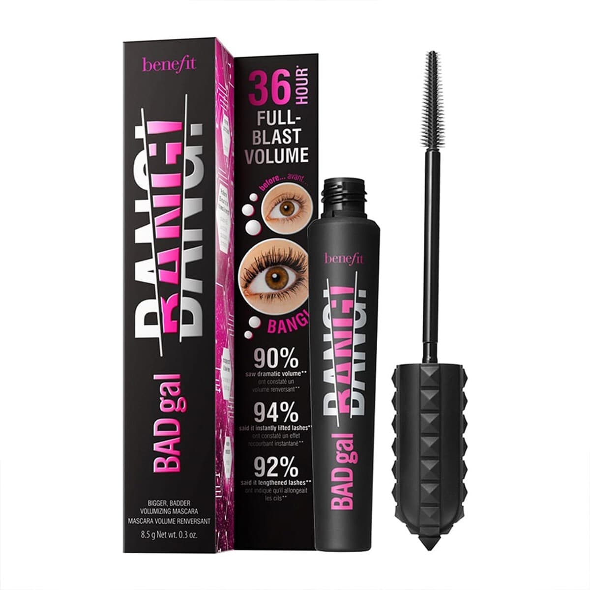BadGal Bang! Volumizing Mascara pogrubiający tusz do rzęs Black