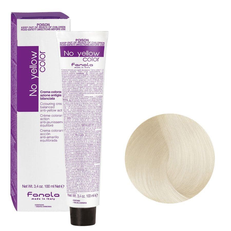 NO YELLOW COLOR Krem koloryzujący do włosów blond - S.1322