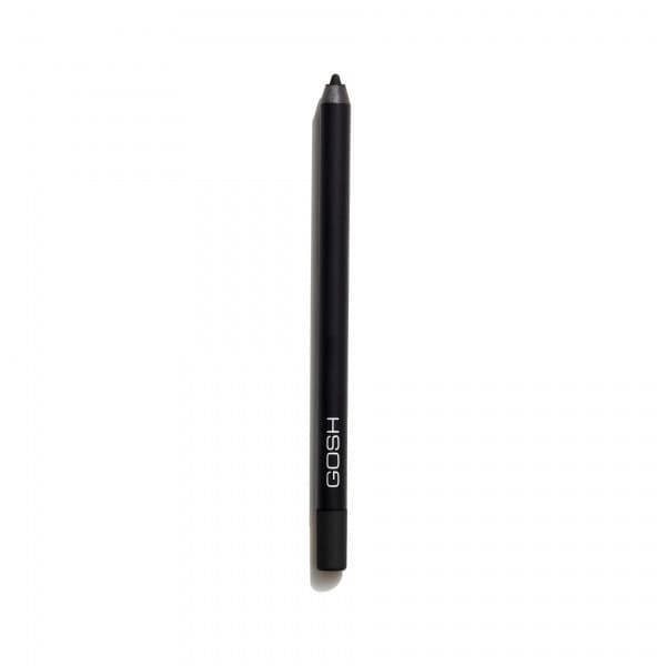 GOSH Velvet Touch Eye Liner Waterproof - Wodoodporna kredka do oczu, 022 Carbon Black
