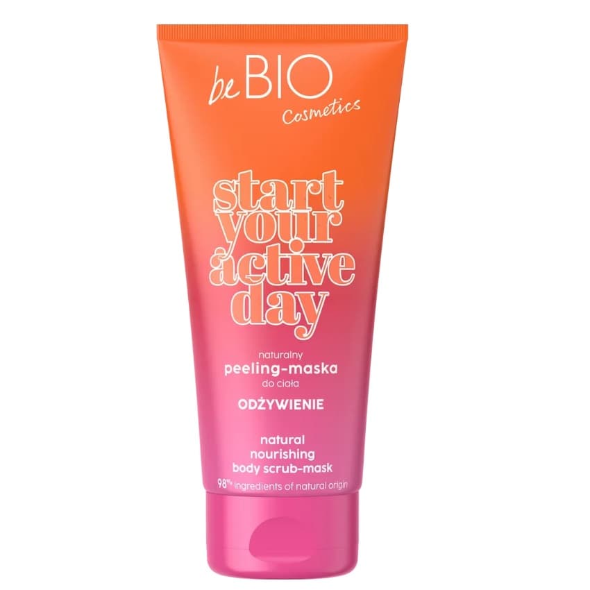 Start Your Active Day - Natural Nourishing Body Scrub-Mask - Naturalny peeling-maska do ciała - Odżywienie -