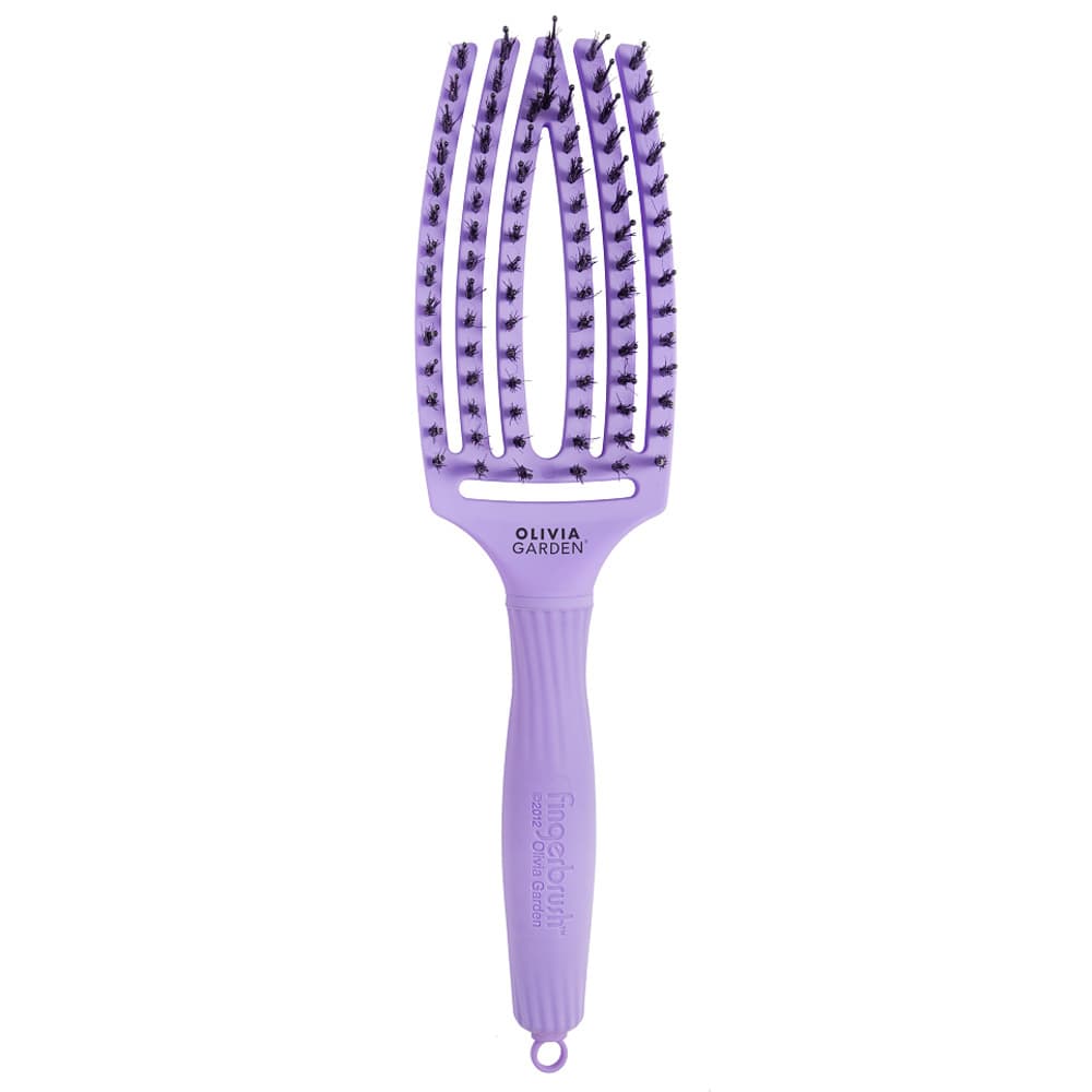 FingerBrush - Boar & Nylon - Szczotka do rozczesywania włosów - Lavender -
