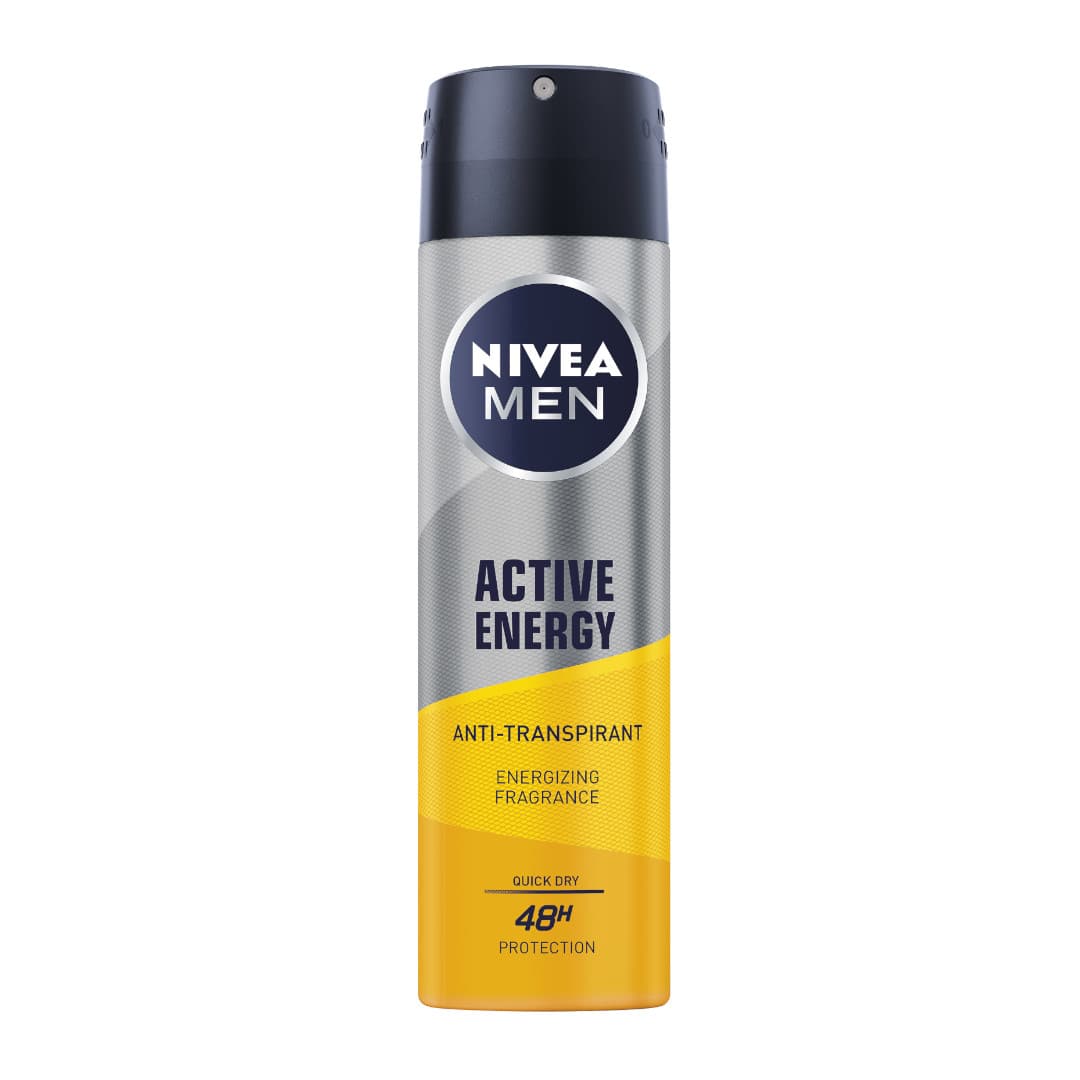 Men Active Energy antyperspirant w sprayu